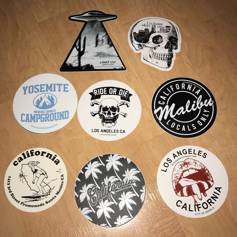 ✨ 30 Brandy Melville Stickers Random Bundle - Picture 6 of 7